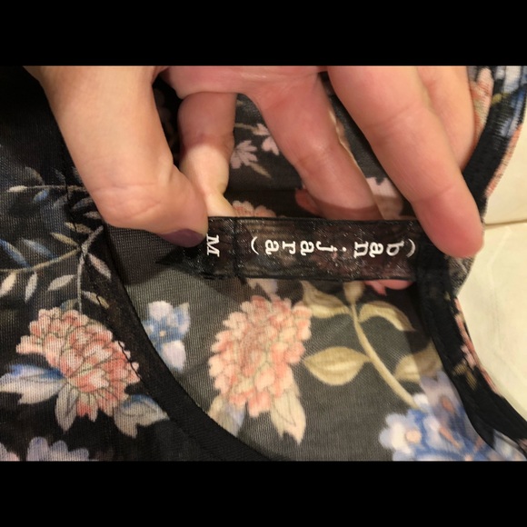 Ban Jara Floral Long Sleeve Mini Dress - Picture 3 of 4